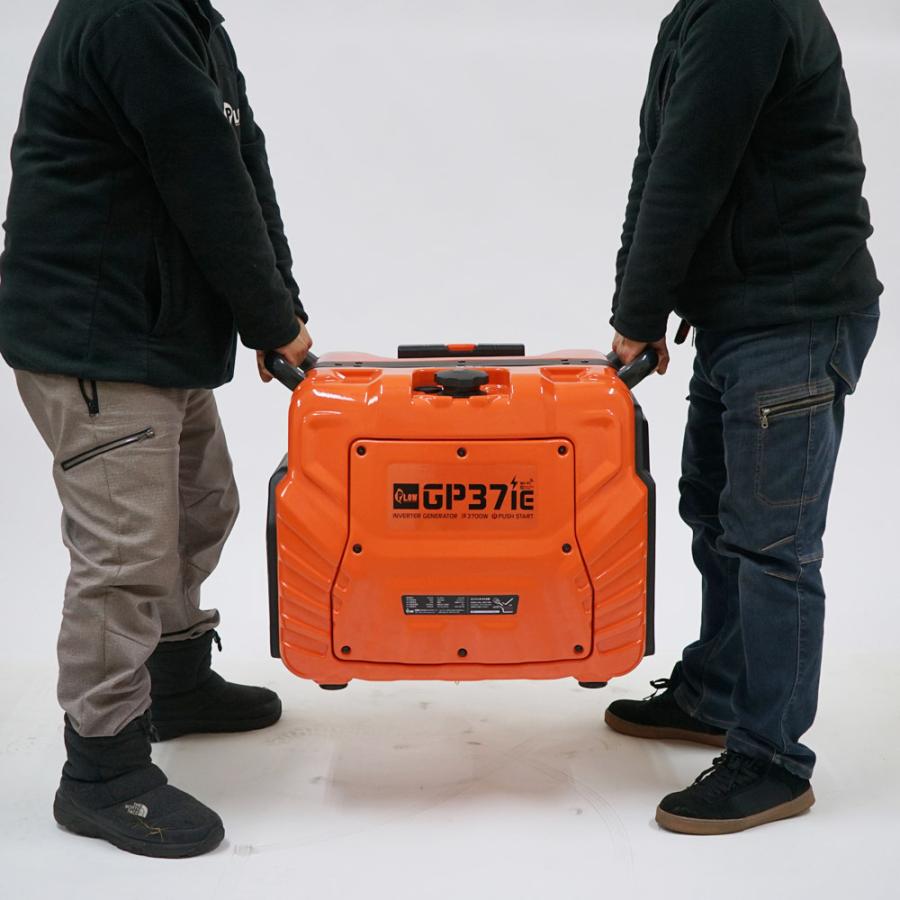 PLOW プラウ インバーター発電機 GP37iE 3700W セルスターター