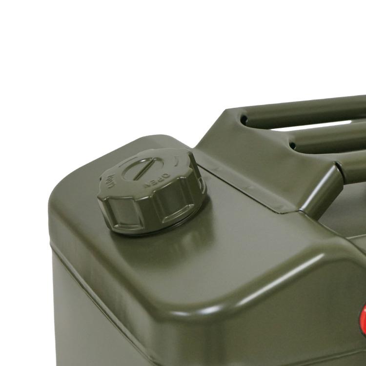 PLOW ガソリン携行缶 10L アーミーグリーン 10リットル PH-GTV10 UN