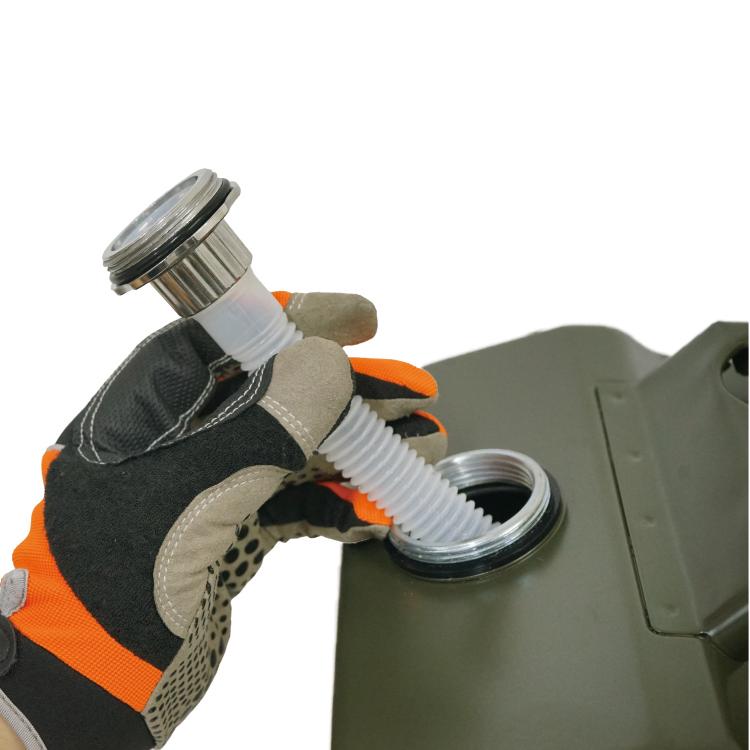 PLOW ガソリン携行缶 アーミーグリーン 10リットル PH-GTV10 UN規格