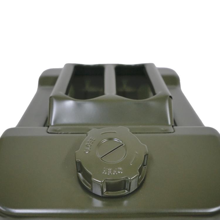 PLOW ガソリン携行缶 アーミーグリーン 10リットル PH-GTV10 UN規格