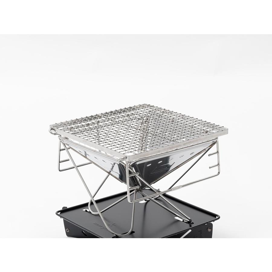 スノーピーク　焚き火台S グリルネットS グリルネットS ステンレス(ST-031GNR) | 焚火台の通販