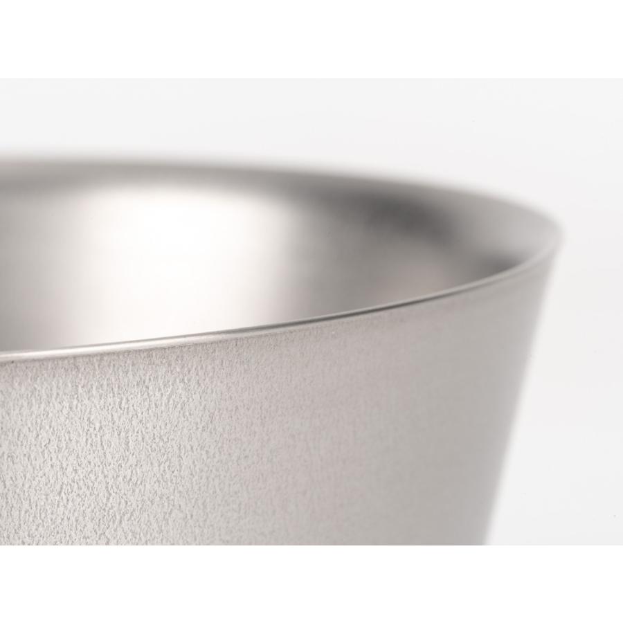 スノーピーク snowpeak チタンダブルボウル 400「TW-240」 : プラウ