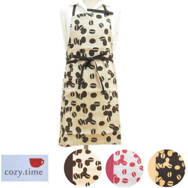 エプロン ブランド Cozy Time コージータイム コーヒー豆 コーヒー豆モチーフのおしゃれでかわいいブランドのレディース調理用エプロン 母の日 誕生日のプレ 263 プロヴァンスの風 Yahoo 店 通販 Yahoo ショッピング