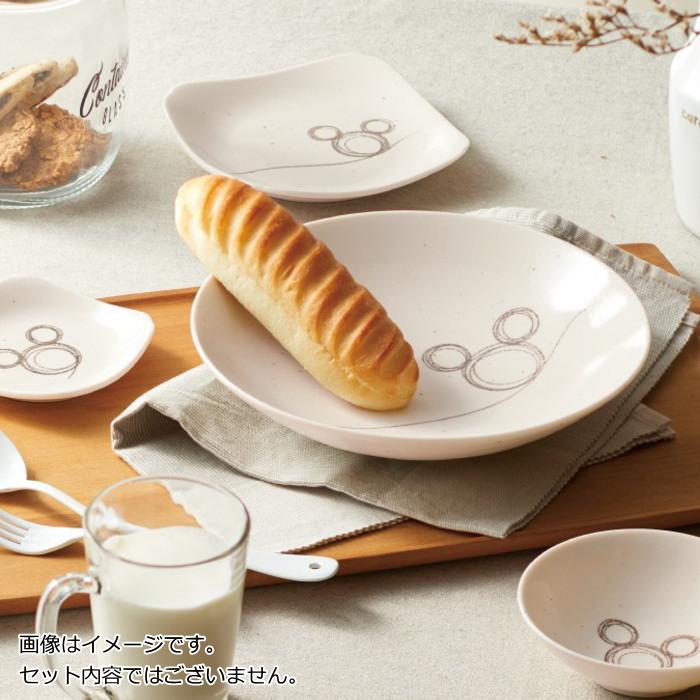 開店記念セール ディズニー ペアセット 食器 ステッチライン ペア取皿セット 小 角中皿 2 小鉢 2 ミッキーマウス キャラクター おしゃれ かわいい Neotextreview Com