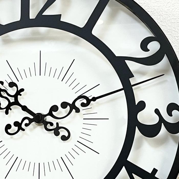 壁掛け時計 Gisel ジゼル ブラック 掛け時計 アンティーク おしゃれ 見やすい Cl 4960 プロヴァンスの風 Yahoo 店 通販 Yahoo ショッピング