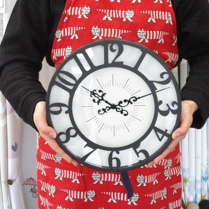 壁掛け時計 Gisel ジゼル ブラック 掛け時計 アンティーク おしゃれ 見やすい Cl 4960 プロヴァンスの風 Yahoo 店 通販 Yahoo ショッピング