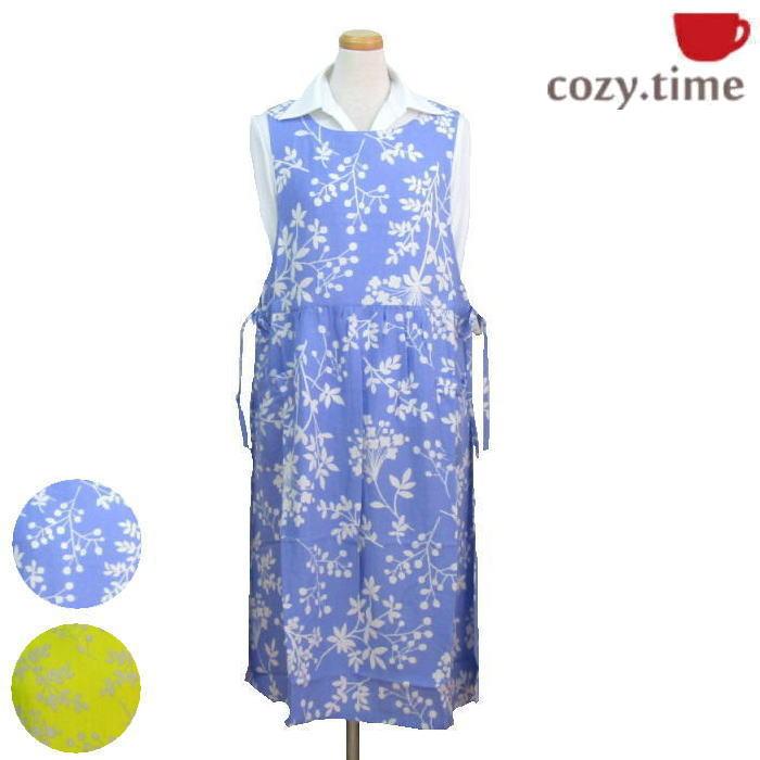 エプロン ブランド Cozy Time ベリーガーデン 両サイド結びの背付きタイプ ワンピース型レディース調理用エプロン 母の日 誕生日 プレゼント Cozy プロヴァンスの風 Yahoo 店 通販 Yahoo ショッピング