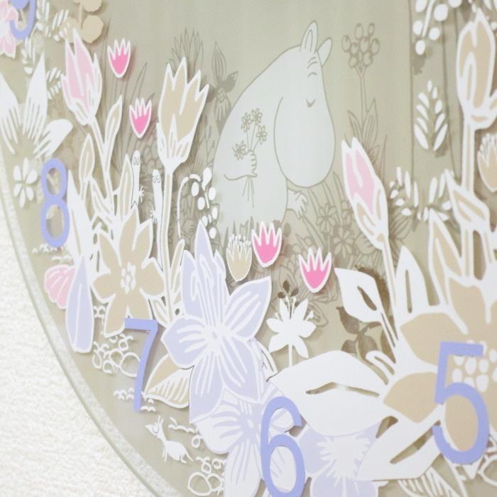 壁掛け時計 ムーミン 北欧 Moomin Picking Flowers ガラス おしゃれ かわいい 花 静音 日本製 Pos Mtp プロヴァンスの風 Yahoo 店 通販 Yahoo ショッピング