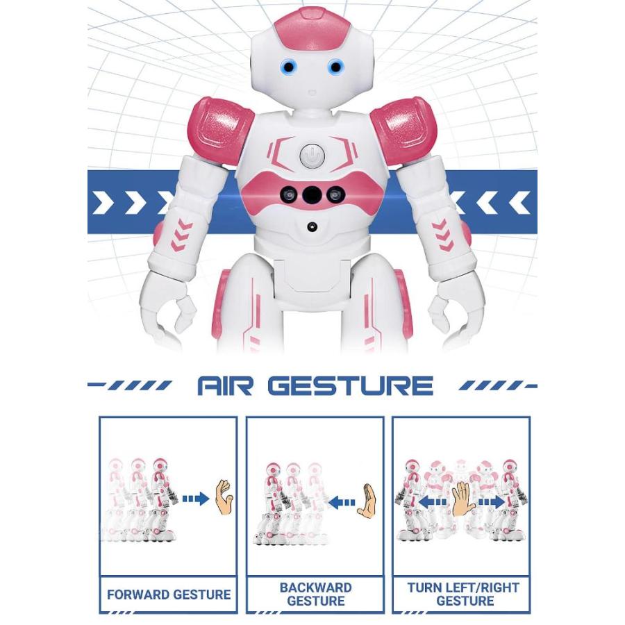 販売店 KingsDragon RCロボットおもちゃ 子供用 ジェスチャー&センシング リモコンロボット 対象年齢3 4 5 6 7 8歳 男の子 女の子 誕