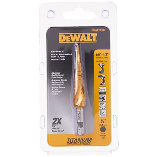 100％の保証 DEWALT DWA1783IR 18ーInchー12ーInch IMPACT READY Step Drill Bit by DEWALT