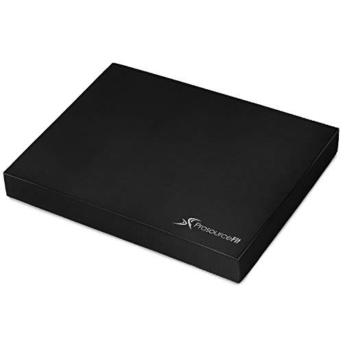 最高級のスーパー 品プロソースフィット(ProsourceFit) バランスパッド バランストレーニングヨガフィ フォームマット&膝パッド 38cm×48cm ブラック その他体育器具 最高級のスーパー 品プロソースフィット(ProsourceFit) バランスパッド バランストレーニングヨガフィ フォームマット&膝パッド 38cm×48cm ブラック その他体育器具