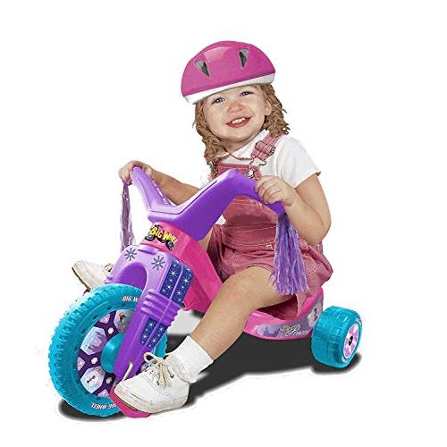 【気質アップ】 Big Original The Wheel クルー 三輪車 ホイールライドオン 8.5インチ ピンクパープルブルー 18ヶ月から3歳 幼児 ジュニア 電子玩具