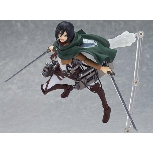 超特価 進撃の巨人 Figma ミカサ アッカーマン 塗装済み可動フィギュア Abs Pvc ノンスケール 服