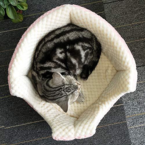 Petper Cat Bed, Cat Self Warming Bed & Sofa, Pink