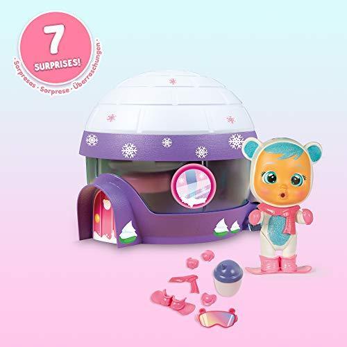【別倉庫からの配送】 Cry Babies Magic Tears ー Kristal´s Igloo Playset， Multicolored
