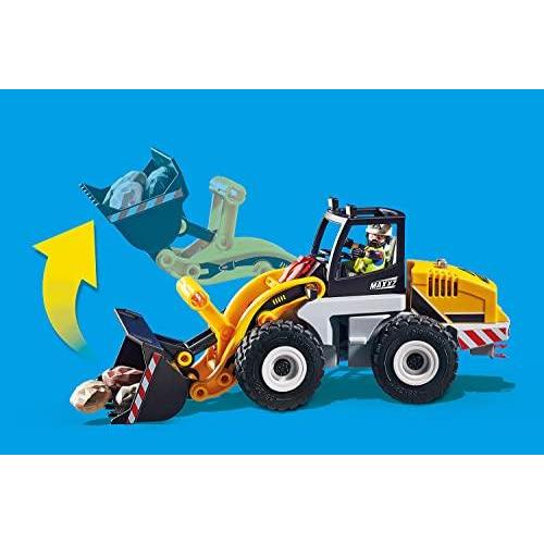 売り尽 Playmobil Wheel Loader