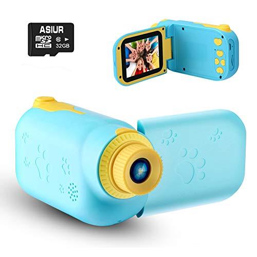 好きに ASIUR Kids Camera Kids Digital FHD 1080P Gift, Girls Boys for Camera Video 電子玩具