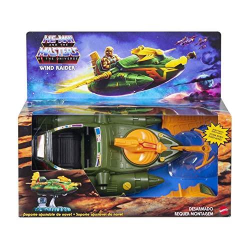 個数限定販売 Masters of the Universe Origins Wind Raider Vehicle with Tow Hook， Retracta