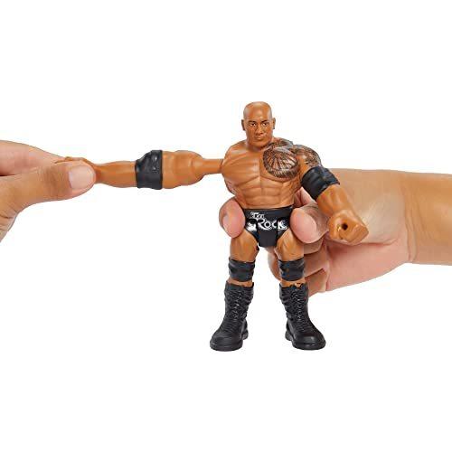 The 5 5ーinch Posable Bash N Bend Wwe Rock Figure Action 電子玩具 値下げ Themtransit Com