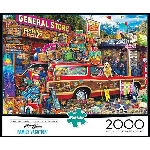 値段 Buffalo Games ー Aimee Stewart ー Family Vacation ー 2000 Piece Jigsaw Puzzle