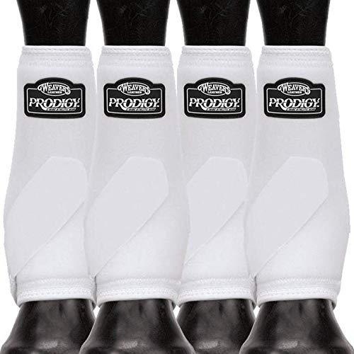 販売の事前割引 (Medium， White 4 Pack) ー Weaver Leather Prodigy Athletic Boots