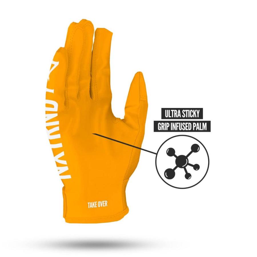直営店から日本全国 Nxtrnd G1 Pro Football Gloves， Men´s & Youth Boys Sticky Receiver Gloves (Y