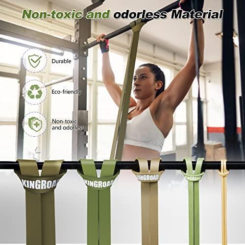 スプリングフェア Resistance Band Pull Up Assistance Bands，Set of 5 Resistance Heavy Duty Exe