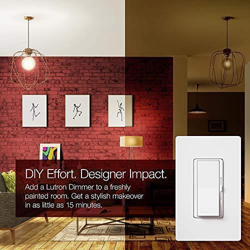 東京銀座 Lutron Diva 調光器 調光可能なCFL/LED用 1 Pack DVCLー153PーLA 1