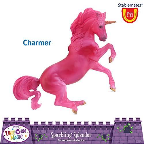 クリアランス販促品 Breyer Horses Stablemates Sparkling Splendor Deluxe Unicorn Set | 8 Unicorn