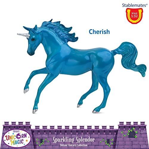 クリアランス販促品 Breyer Horses Stablemates Sparkling Splendor Deluxe Unicorn Set | 8 Unicorn