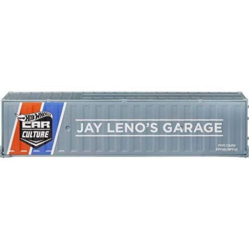最終値下げ Hot Wheels Jay Leno´s Garage Container Set， 5 1:64 Scale Premium Cars In Co