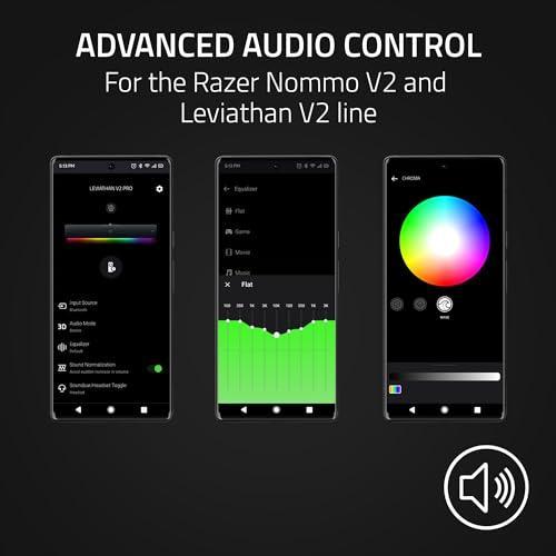 販売証明書付き Razer Wireless Control Pod: Advanced Audio Control for Nommo V2 & Leviathan