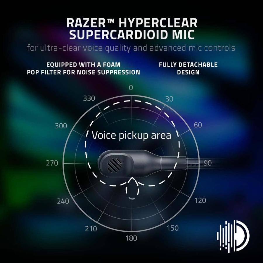韓国ファッション Razer BlackShark V2 Pro Wireless Gaming Headset: THX 7.1 Spatial Surround S