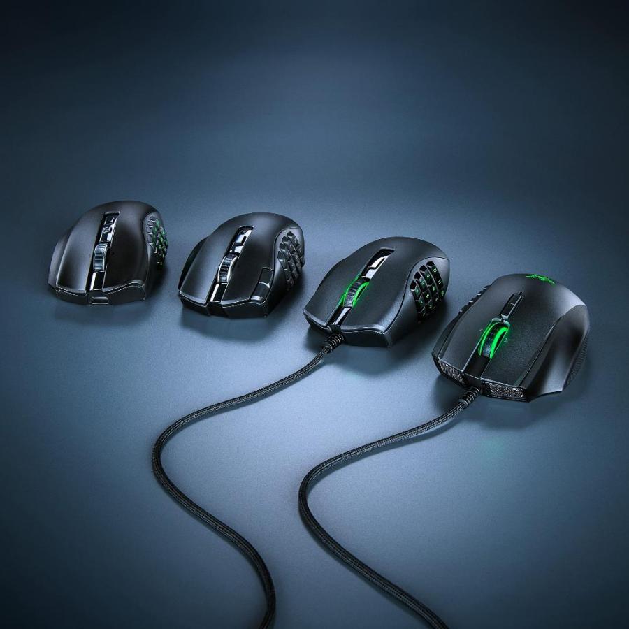 販売セール Razer Naga V2 HyperSpeed Wireless MMO Gaming Mouse: 19 Programmable Buttons