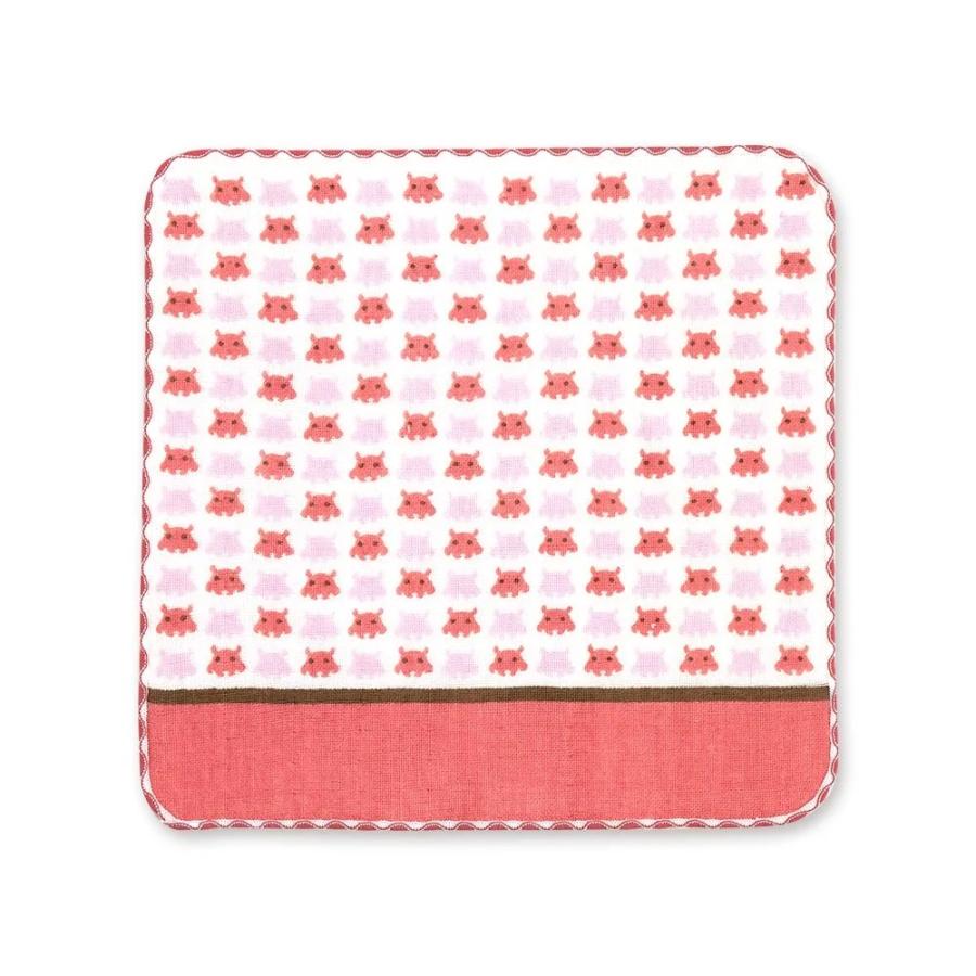 メンダコ 町娘のハンカチーフ 水族館篇 ガーゼハンカチ タオルハンカチ