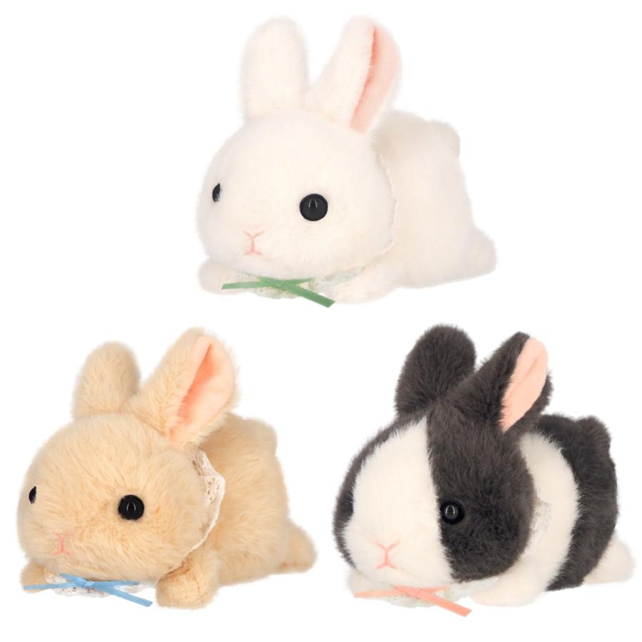 ウサギのぬいぐるみ 2体セット*3 Amazon.co.jp: 吉徳 りくのなかまたち ウサギ ぬいぐるみ グレー