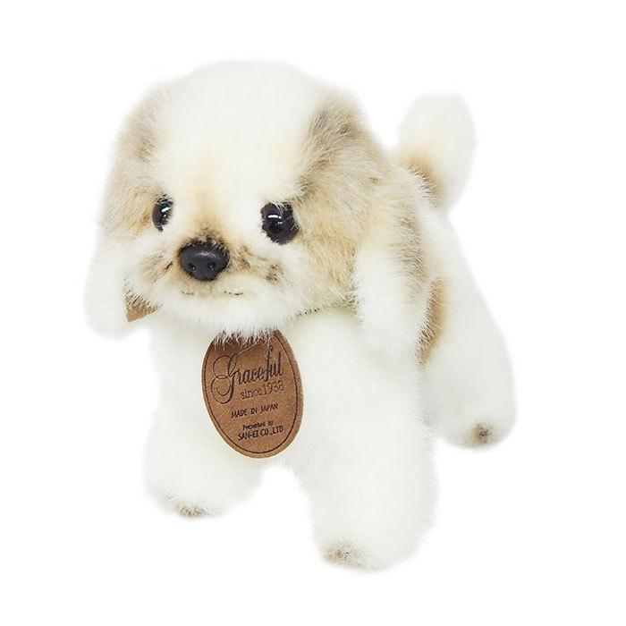グレイスフル 子犬シリーズ シーズー 立ち 犬 ぬいぐるみ 日本製 グレイスフル 子犬シリーズ シーズー 立ち 犬 ぬいぐるみ 日本製