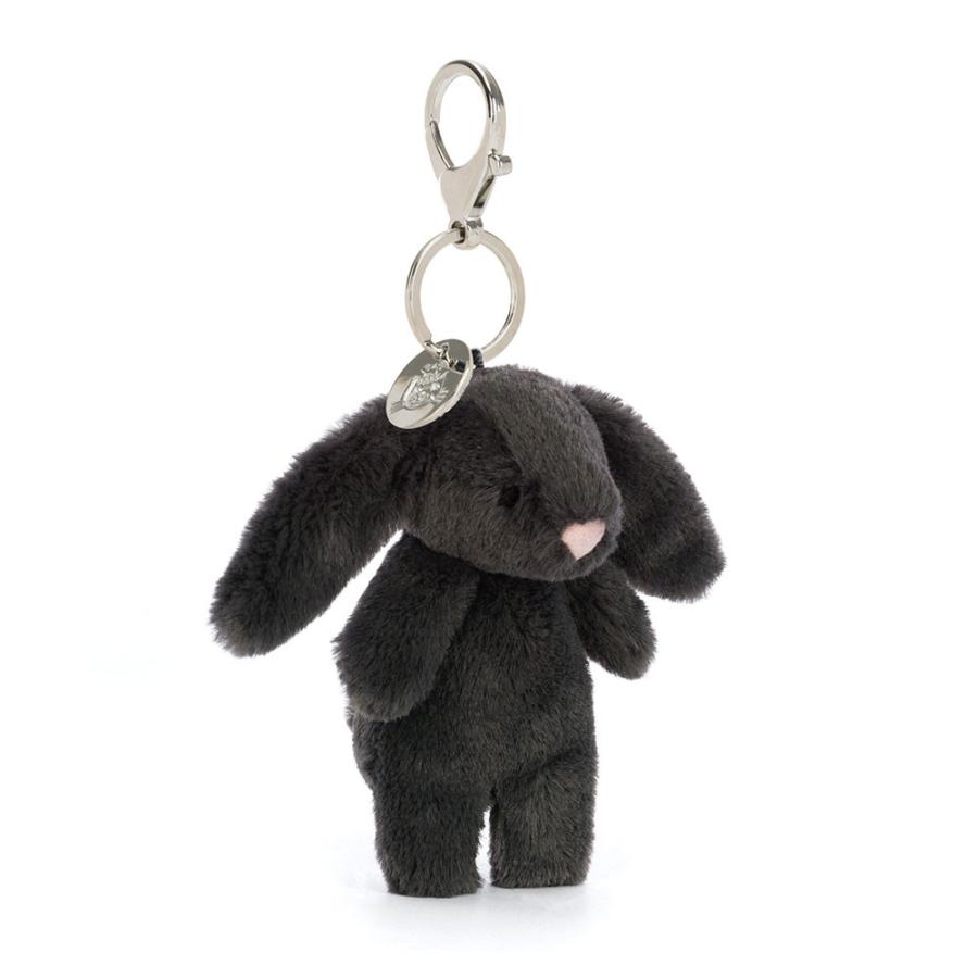 Bashful Bunny Inky Bag Charm 黒 うさぎ ぬいぐるみ Jellycat Bashful Bunny Inky Bag Charm 黒 うさぎ ぬいぐるみ Jellycat