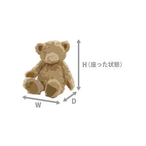 ココア マッカドルズ ベア ブラウン クマ ぬいぐるみ くま テディベア