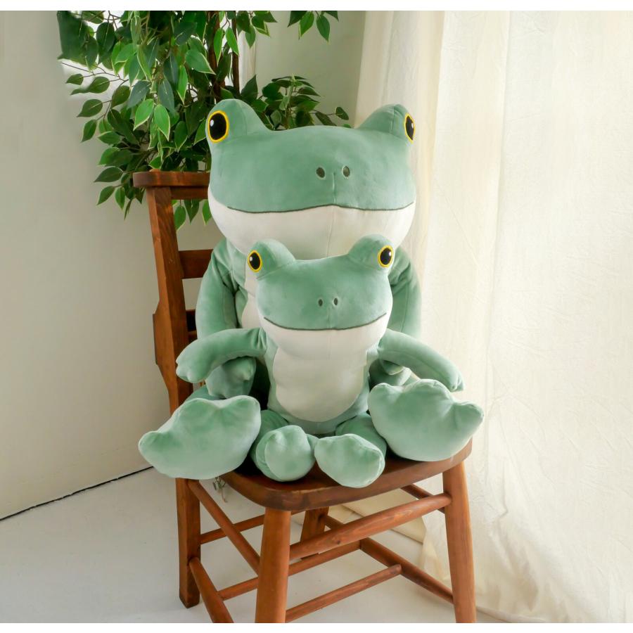 コポーファブリック もちもちぬいぐるみ S/Lサイズ カエル 蛙 copeau