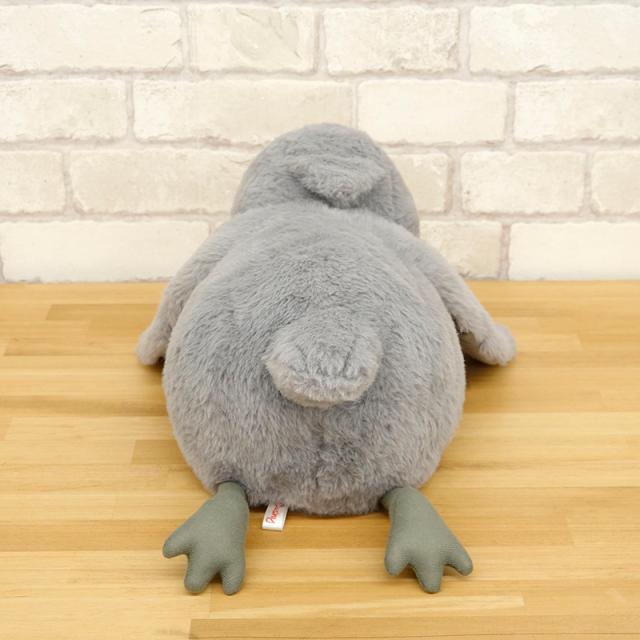Cushy ハシビロコウ ライトグレー ぬいぐるみ 鳥 サン・アロー : HONDA