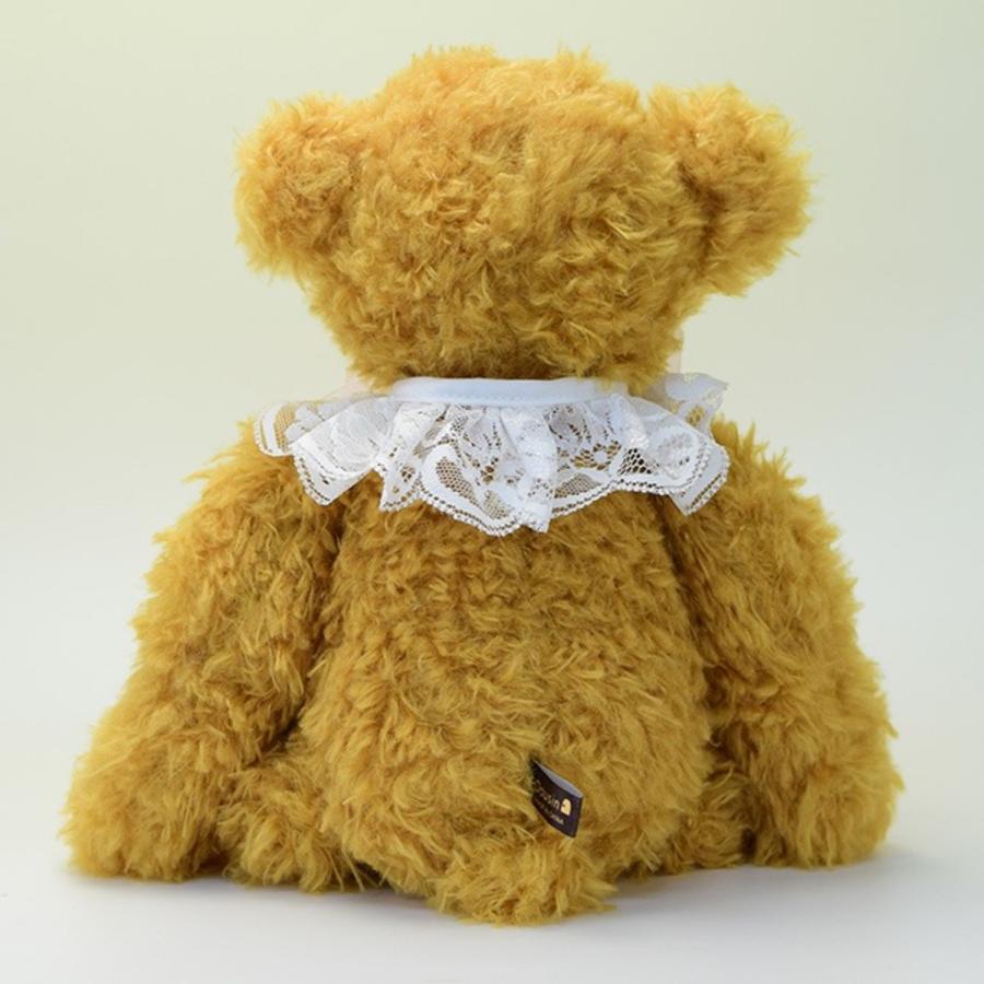 クマのシャルロット ピンクリボン Mサイズ 童心 くま ぬいぐるみ クマ