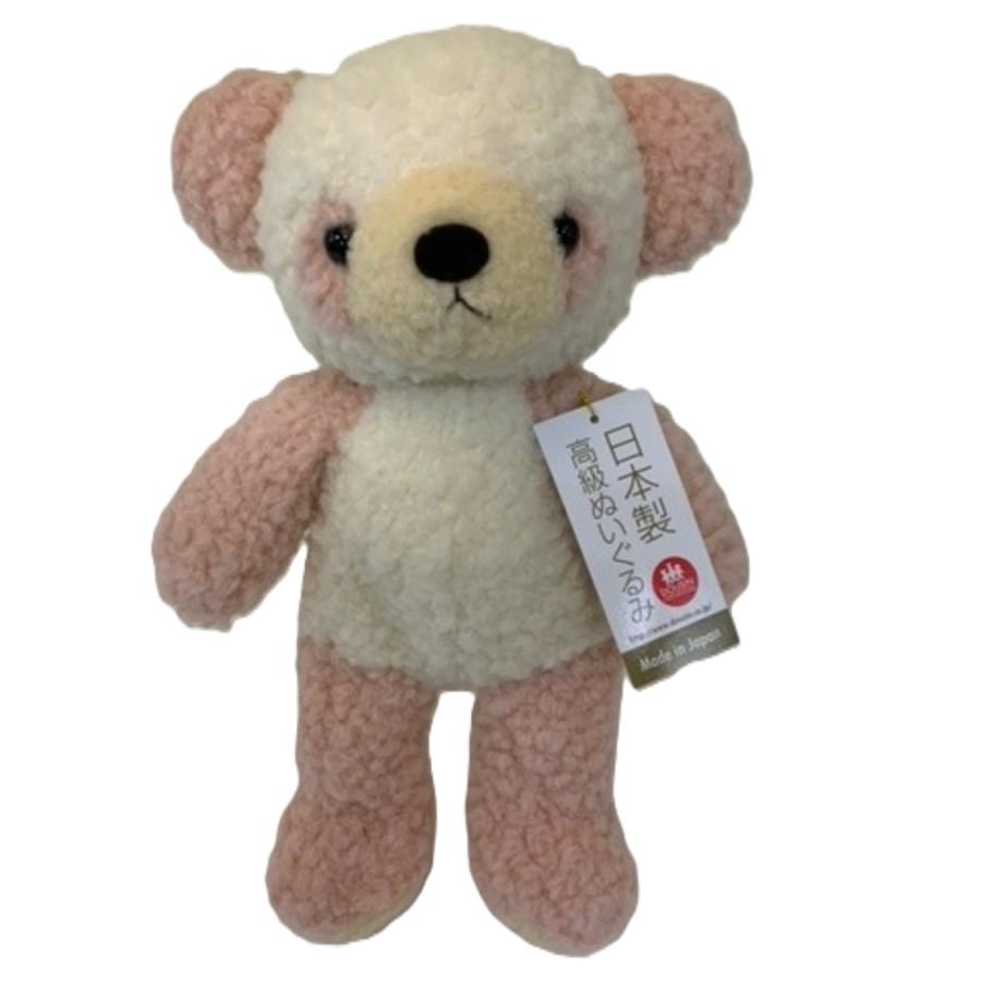 2000年メモリアルテディベア パンダのぬいぐるみ パンダのフカフカ Mサイズ ローズ 童心 パンダ ぬいぐるみ 日本製