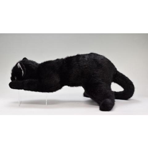 クロネコ L 童心 日本製リアルシリーズ ぬいぐるみ 猫 ネコ クロネコ L 童心 日本製リアルシリーズ ぬいぐるみ 猫 ネコ