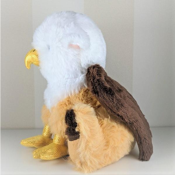 アートドール グリフィン 幻獣 ぬいぐるみ 人形 鳥 海外作家 グリフォン Sさま フルオーダー 全身可動 鷲獅子 幻獣 猛禽類 羊毛