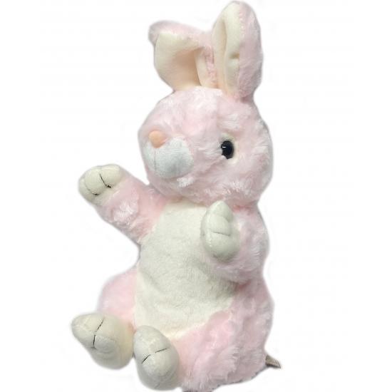 ハンドパペット ウサギ ピンク 飾れて遊べる うさぎ ぬいぐるみ テイクオフ Hp Usa Pi Honda Store 通販 Yahoo ショッピング