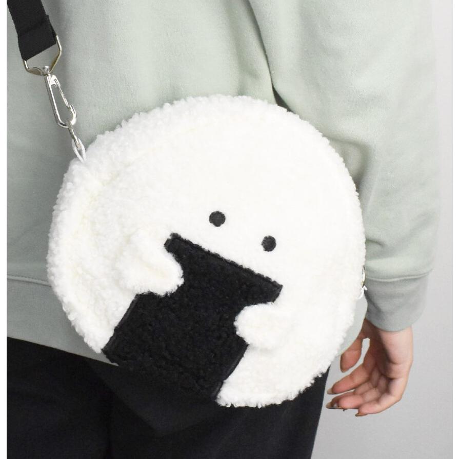 ぎゅっとおにぎりさん ミニサコッシュ 逸品社 ミニショルダーバッグ