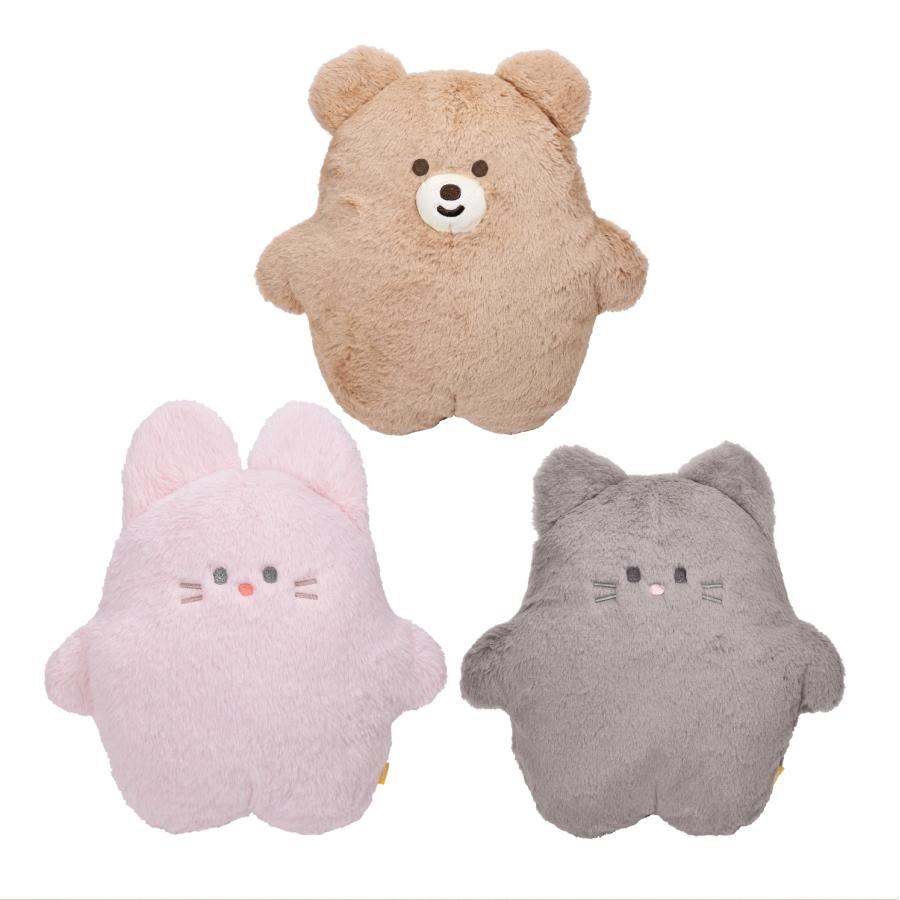 ころまるさん フラット ぬいぐるみ ウサギ クマ うさぎ ネコ 猫 ころまるさん フラット ぬいぐるみ ウサギ クマ うさぎ ネコ 猫
