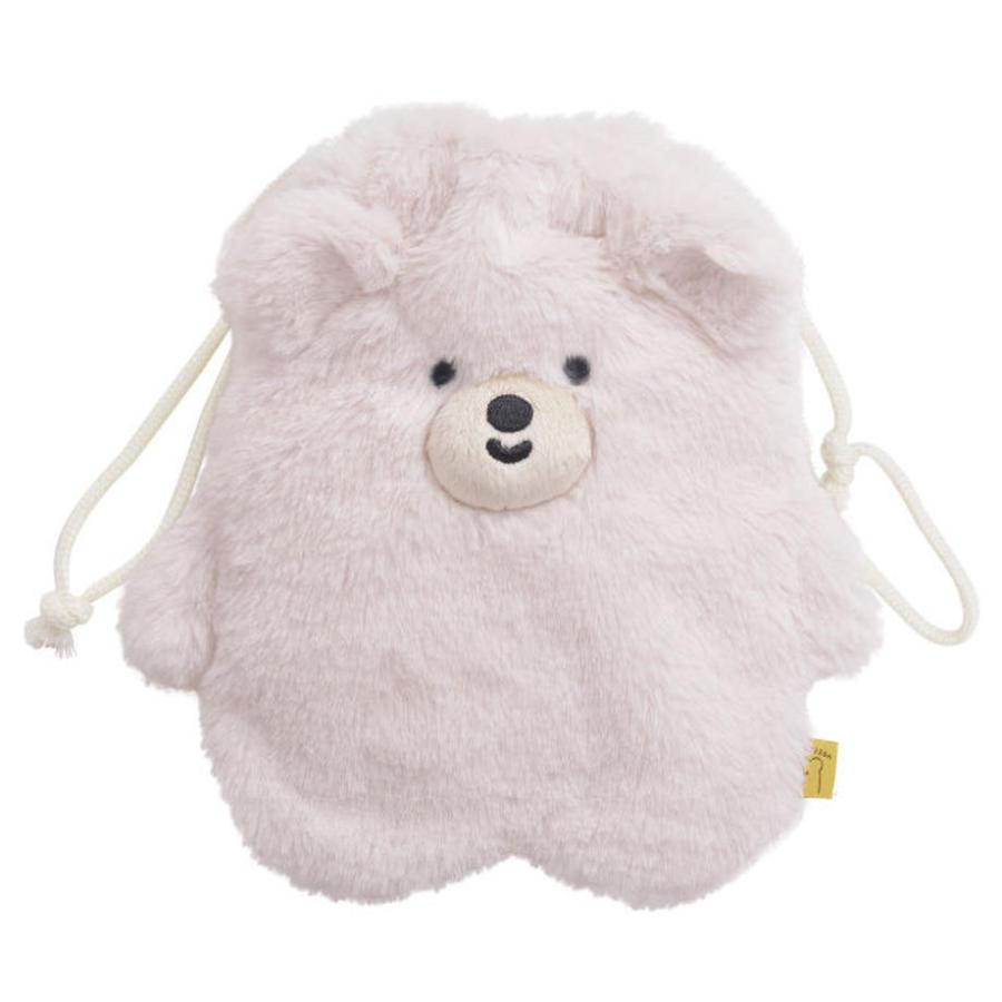 ころまるさん 巾着 こぐま ホワイト クマ ピージーデザイン Koromaru Kin Honda Store 通販 Yahoo ショッピング