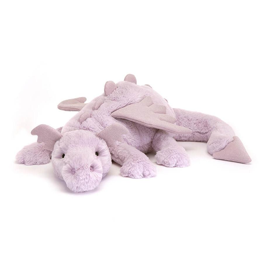 Lavender Dragon Huge ぬいぐるみ ドラゴン 大きいサイズ ラベンダー 